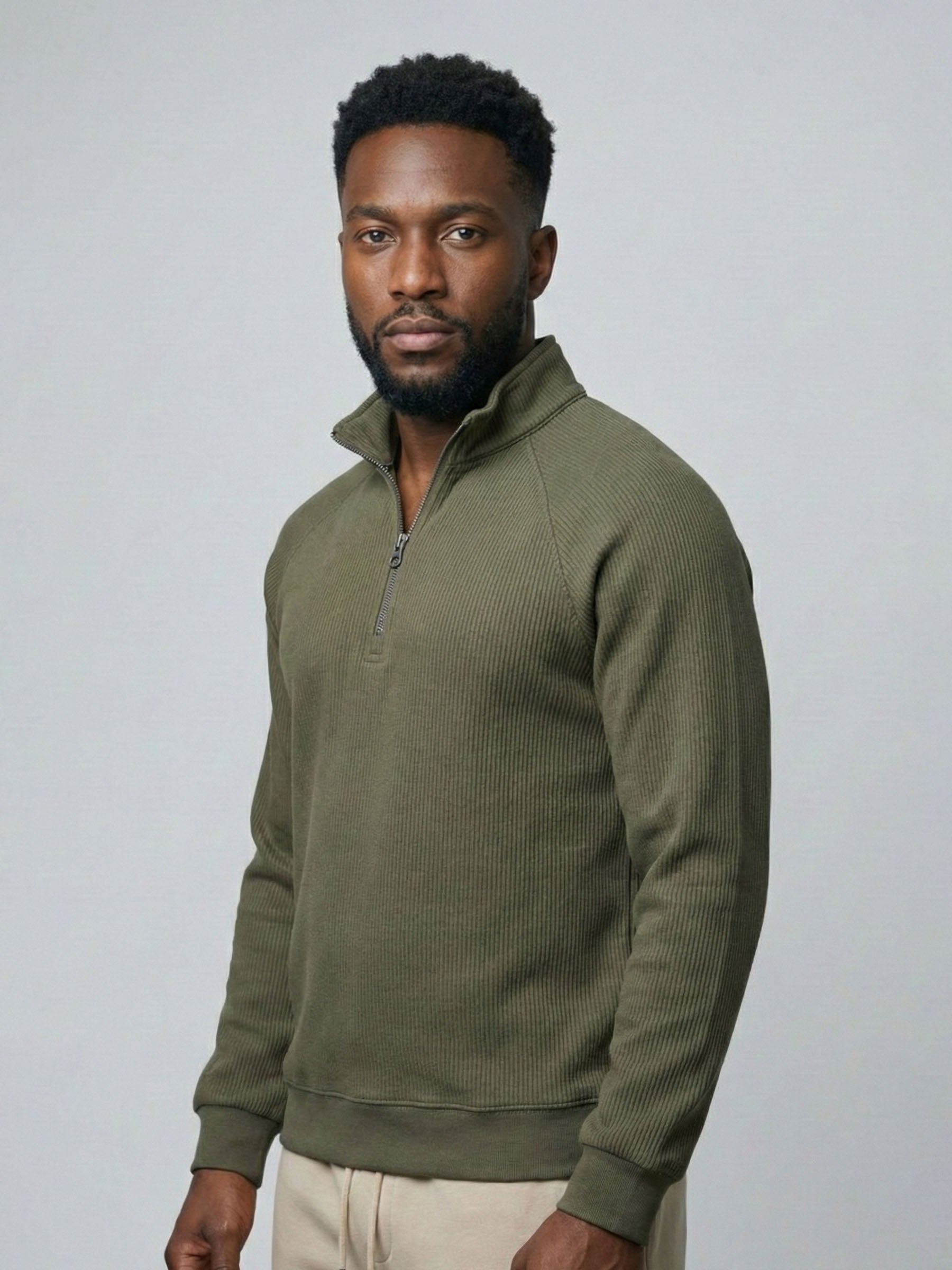 THAMES RIBBED TURTLENECK – Vizari & Co.